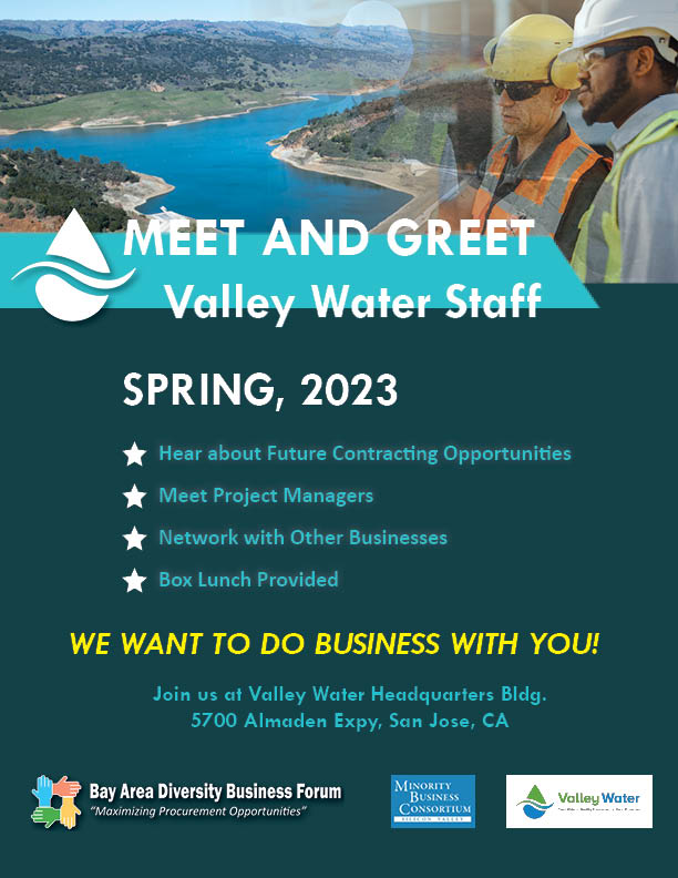Valley Water – SBE Meet & Greet