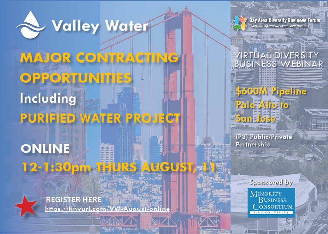 Valley Water Upcoming Contracting Opportunities